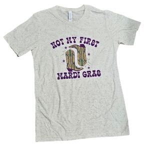 Small Mardi Gras Graphic T-Shirt